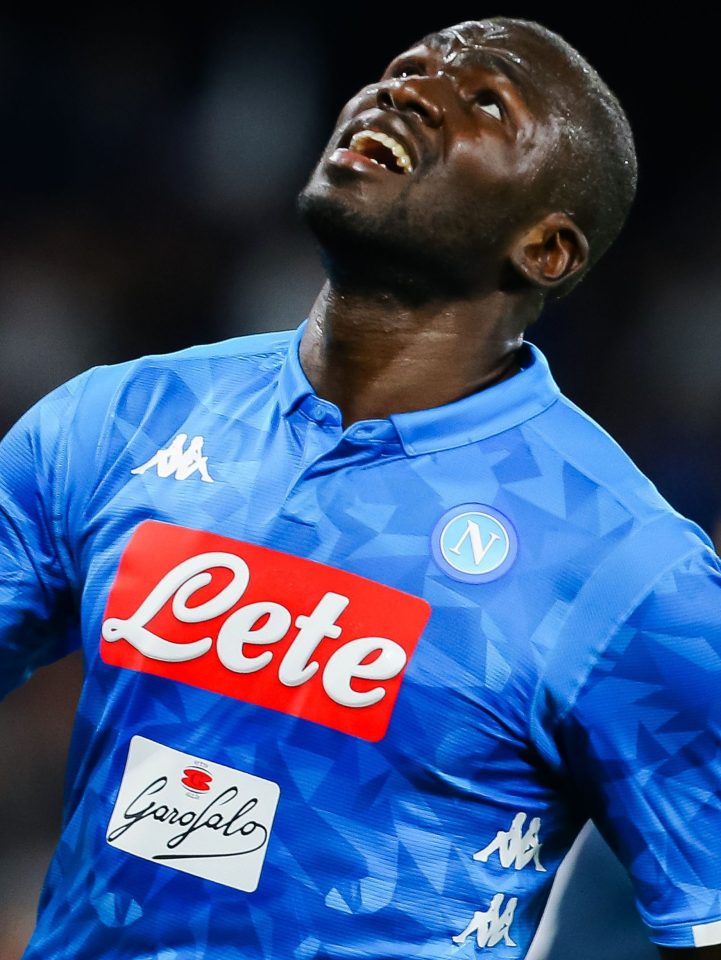  Napoli superstar Kalidou Koulibaly is reportedly the target of a £90m bid from Manchester United that would shatter the world record paid for a defender