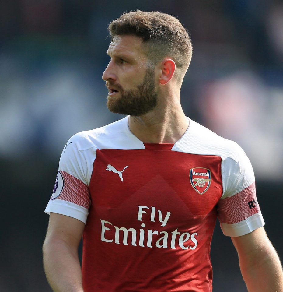  Fans have urged the club to offload Shkodran Mustafi this summer after his poor season