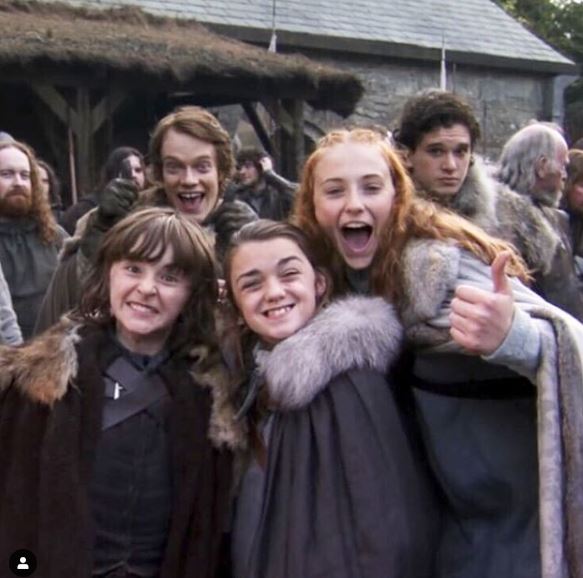  Sophie Turner shared a MAJOR throwback with her Game of Thrones co-stars