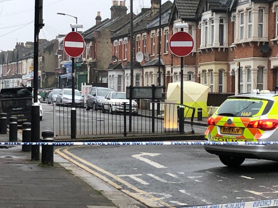  The victim was found dead in Church Road in Manor Park, East London on Monday night