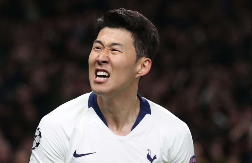  Son Heung-Min's late strike put Spurs in the driving seat against Man City