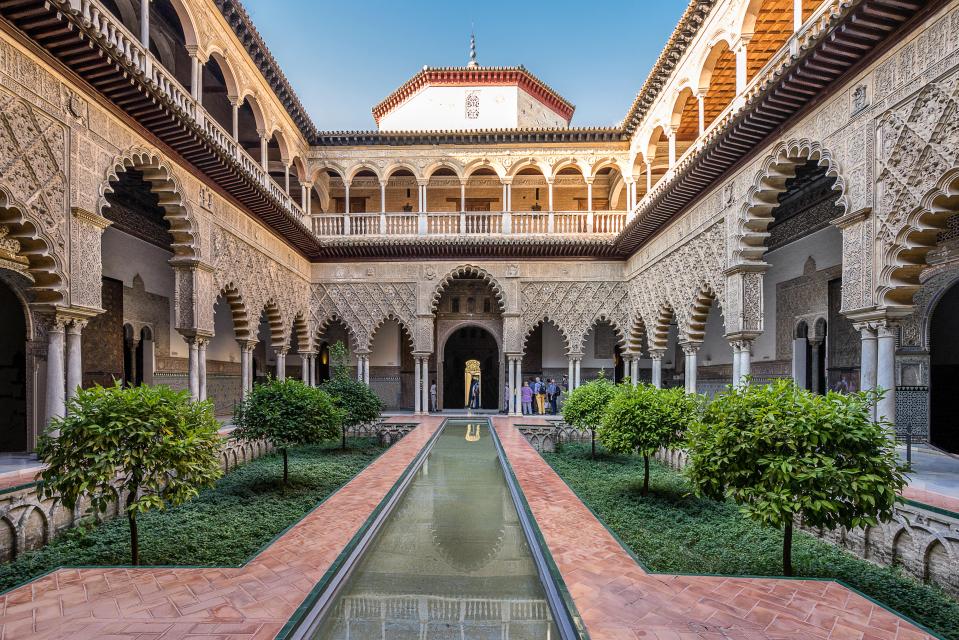  The Royal Alcazar Palace in Seville serves as the perfect substitute for Sunspear, capital of Dorne