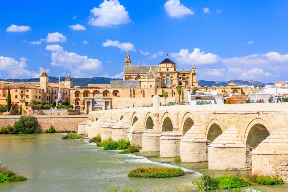  Even though it looks different from the series, the Roman Bridge in Cordoba is still a stunning sight