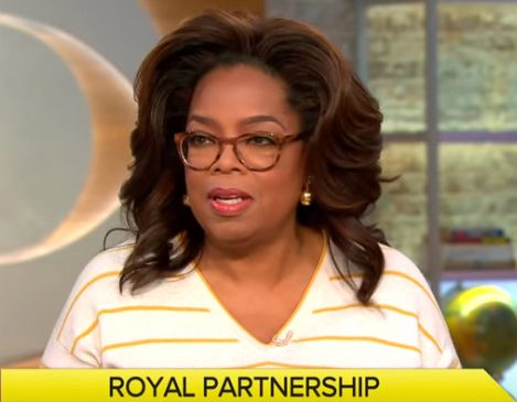  Oprah praised 'warm and graceful' Meghan during an interview about her new partnership with Prince Harry