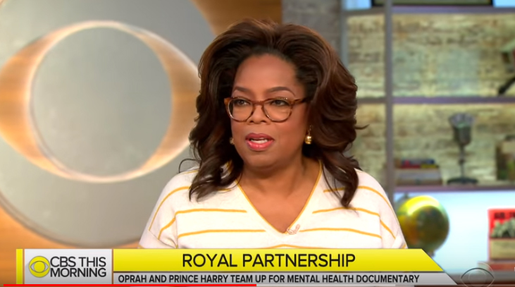  Prince Harry will be partnering up with ex-talk show host Oprah Winfrey in an multi-part documentary about mental health