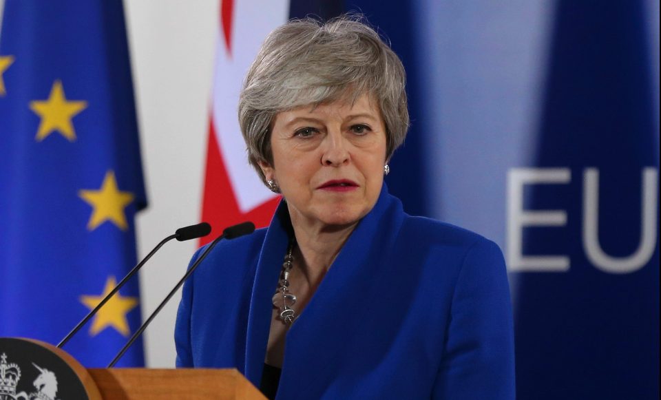  The PM has had to abandon plans for a major Cabinet reshuffle next month because of the delay with Brexit