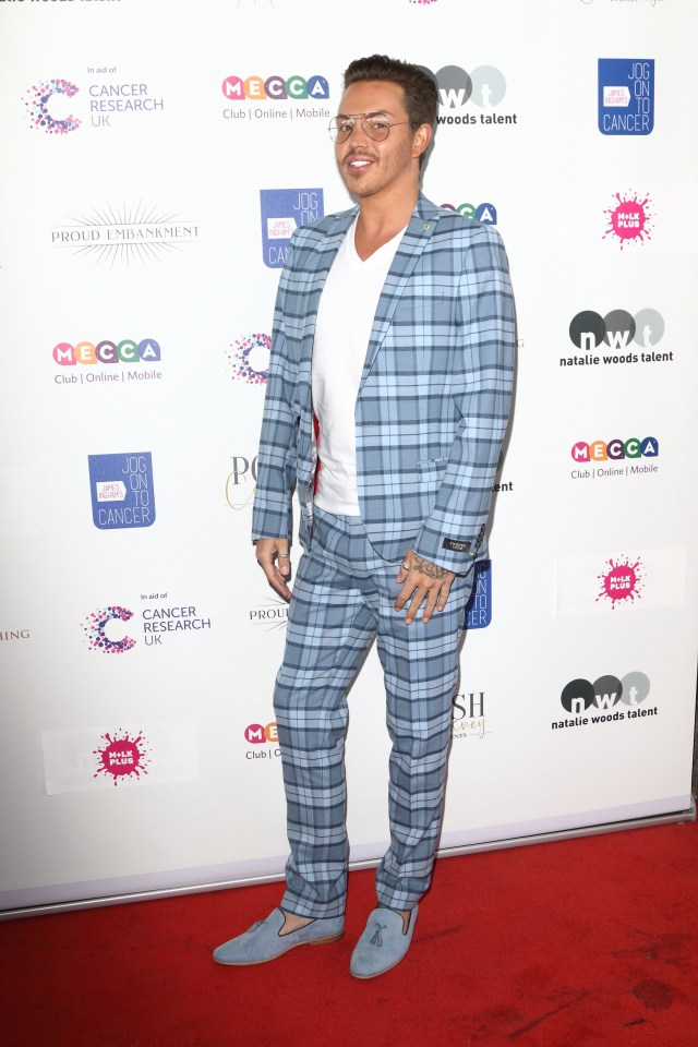  Gemma was supported by best pal Bobby Norris at the event