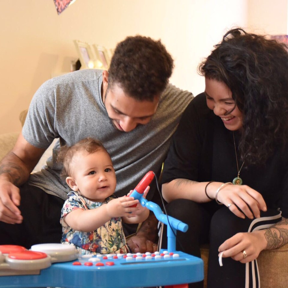  Jay at home with wife Mimi