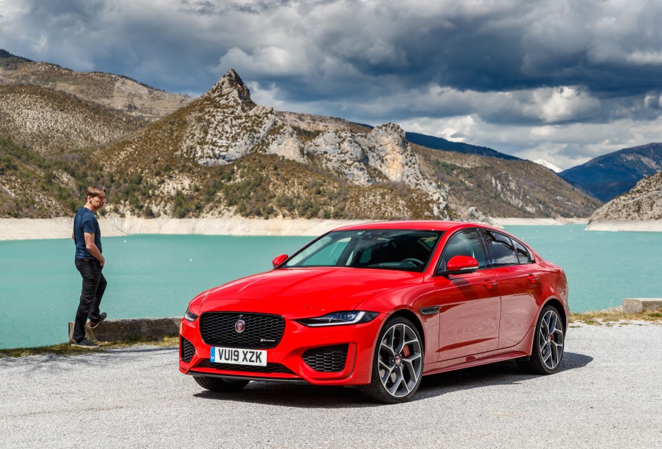 Jaguar designers say they've 'gone to town' with the updated version of the XE — expect more tech and luxury