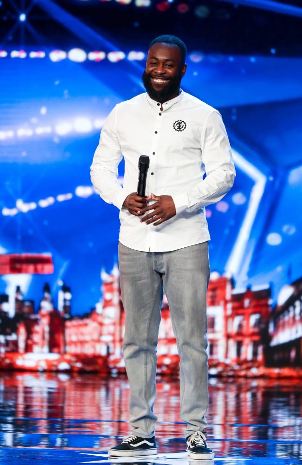  Kojo Anim got Simon Cowell's golden buzzer in his first Britain's Got Talent audition