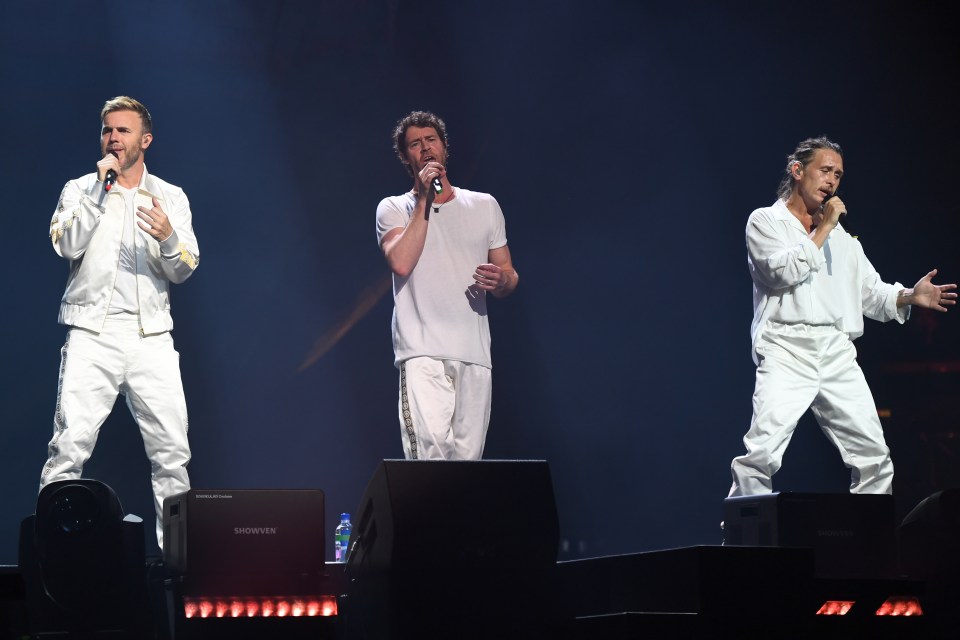 They sang some of their classic songs at the opening night in Sheffield