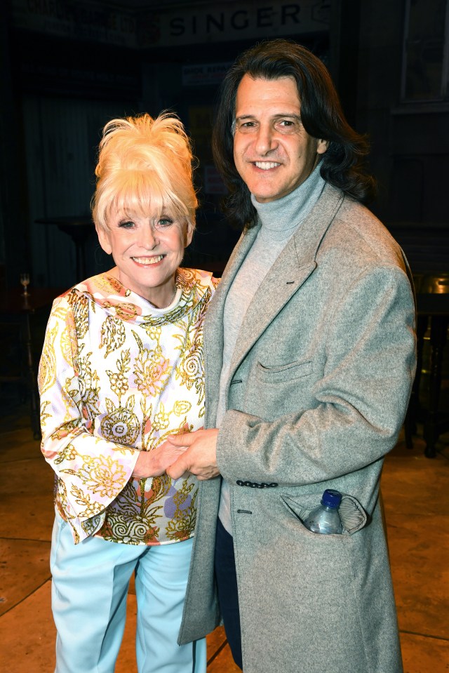  He and Babs were touched by the support from the Eastenders cast