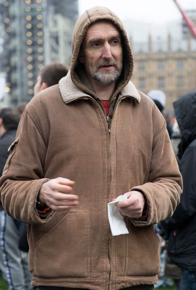  Roger Hallam, 52, is one of the leaders of Extinction Rebellion