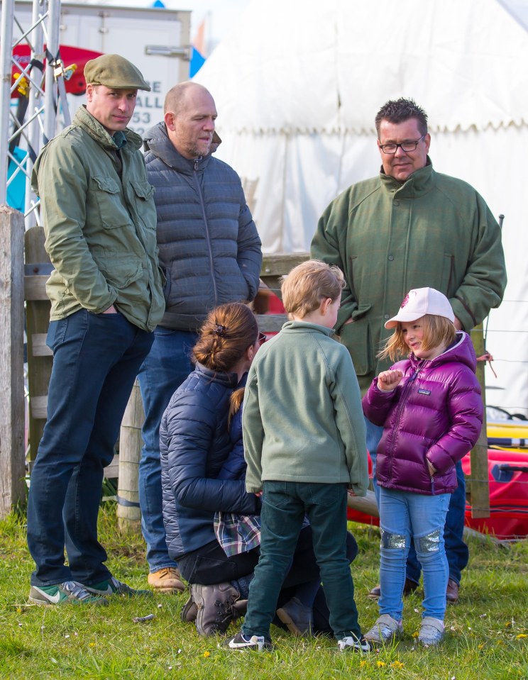  George and Mia are second cousins - and are both great-grandchildren of the Queen