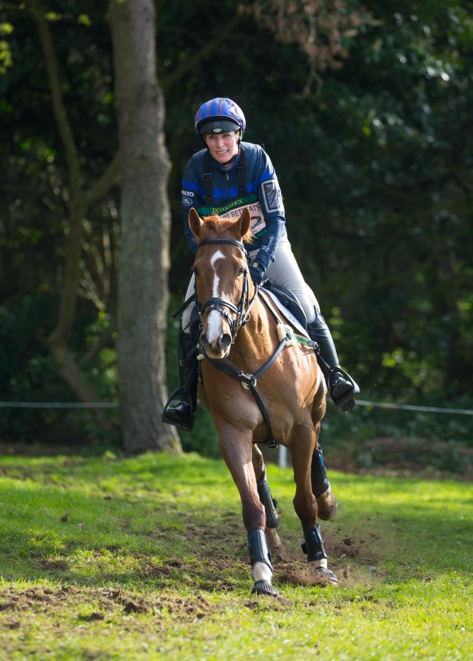  Zara Tindall finished in third and fifth place at the trials