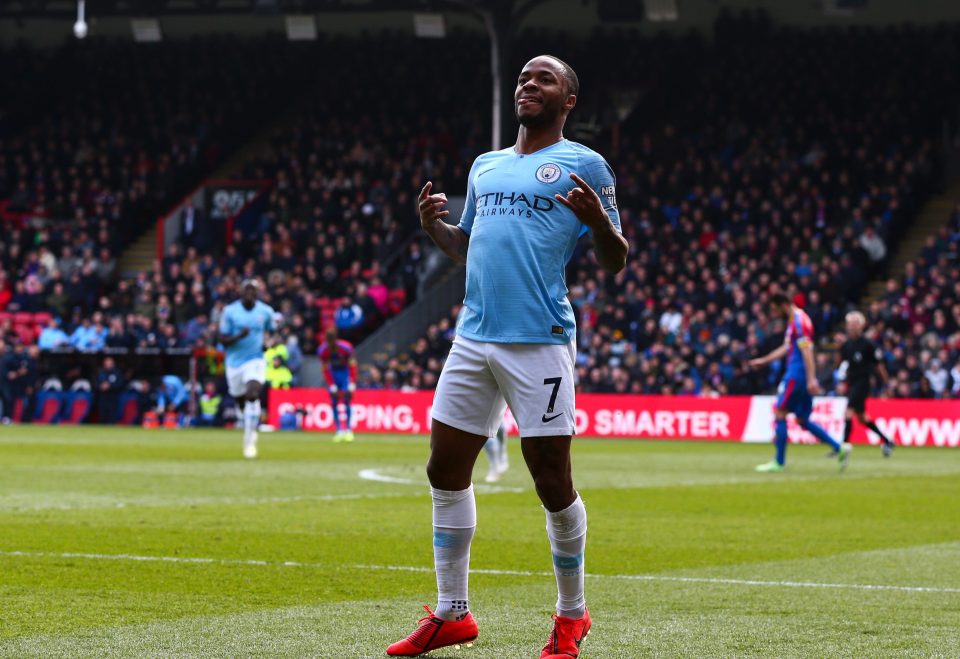  Manchester City winger Raheem Sterling was in contention to land the individual award