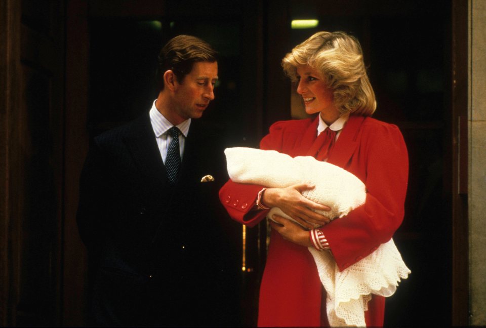  Despite her bad experience, Diana felt compelled to repeat the performance two years later - when Prince Harry was born