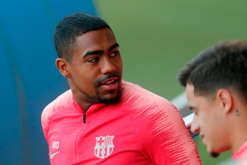  Barca hope including Malcom in a swap deal for Rashford could get the deal over the line