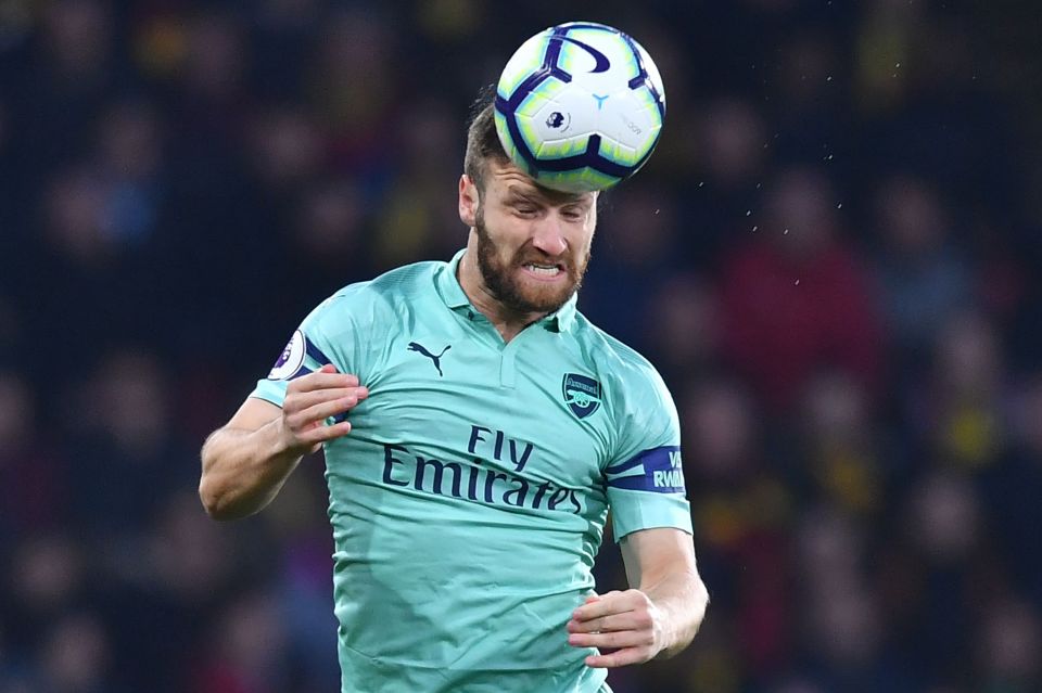  Gunners coach Unai Emery wants to cash in on Mustafi this summer