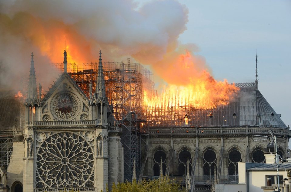  MPs fear a repeat of the Notre Dame fire in the Palace of Westminster