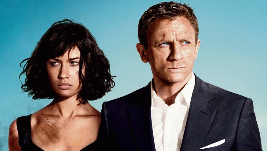  Olga Kurylenko and Daniel Craig in 2008's Quantum of Solace