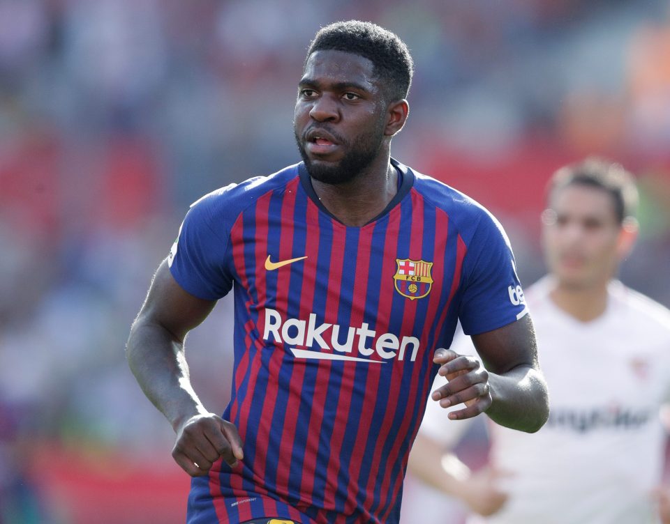  Samuel Umtiti joined Barcelona from Lyon for £21million