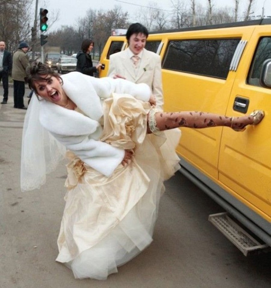  We're absolutely loving that yellow limo