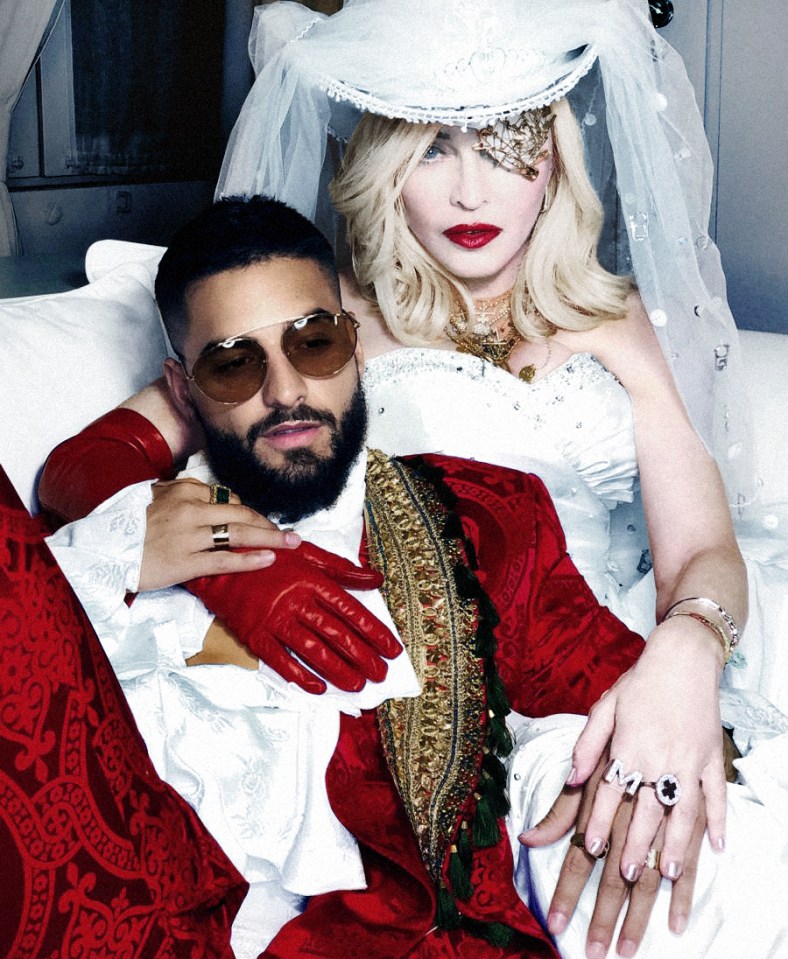  Madonna teamed up with Maluma in their new track titled 'Medellin' but so far the BBC haven't aired the song