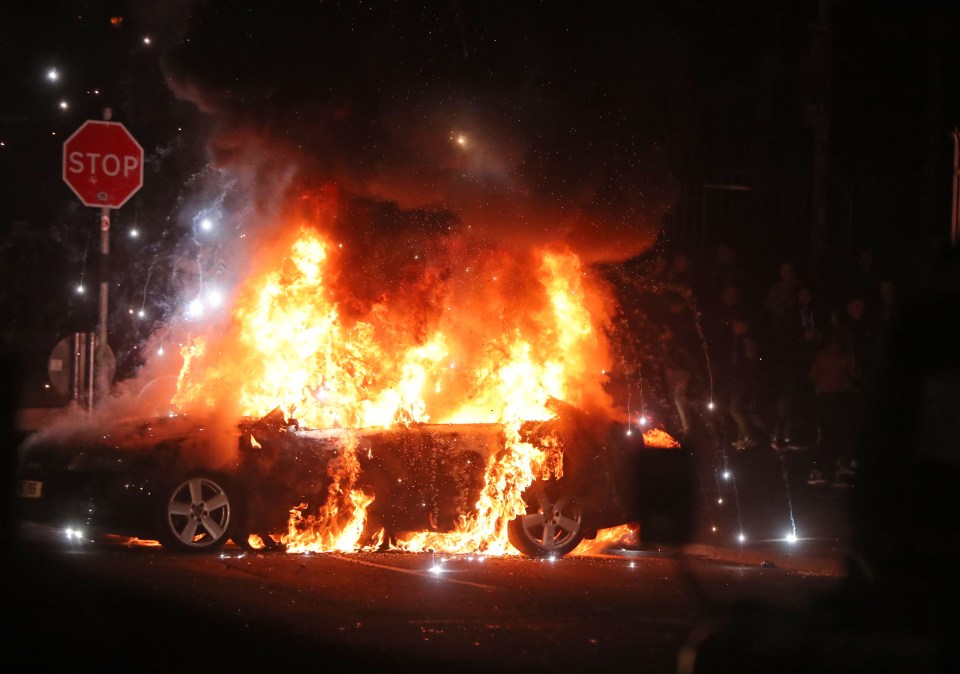 A 29-year-old journalist has died after being shot during rioting in Londonderry, which also saw petrol bombs launched at police