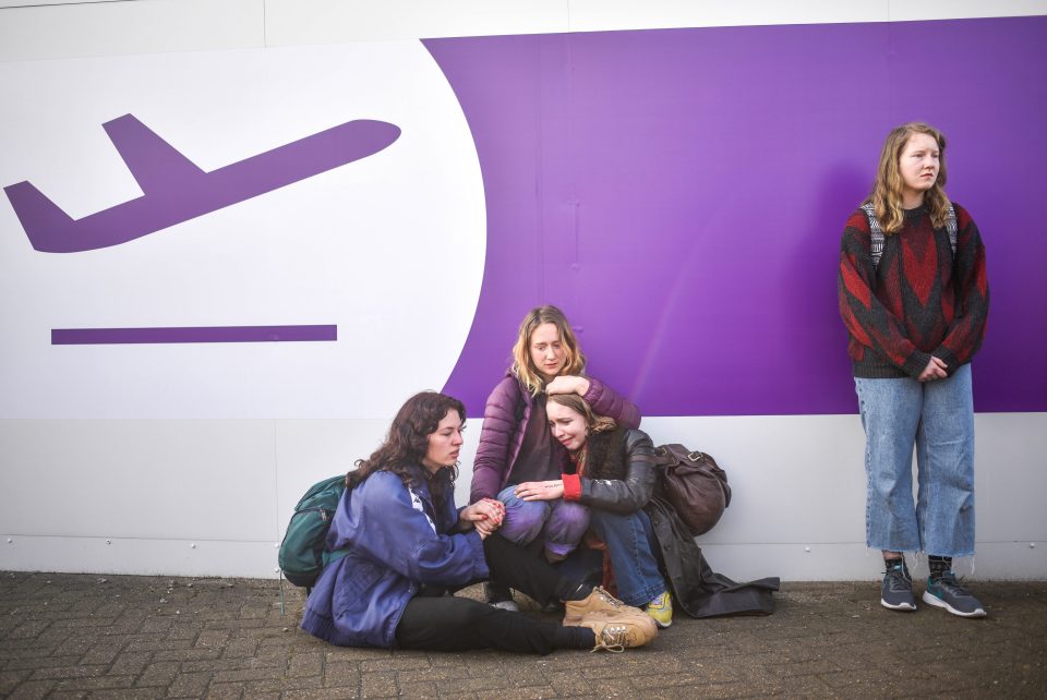  Extinction Rebellion vowed to ramp up their protests at Heathrow this weekend