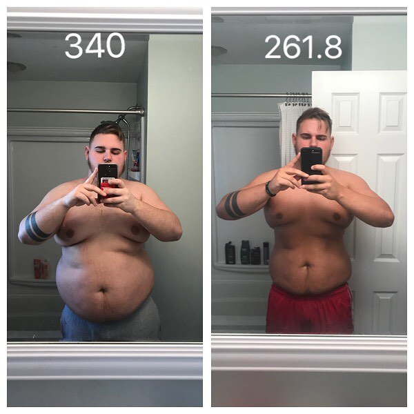 Marc has lost over 8st thanks to the keto diet