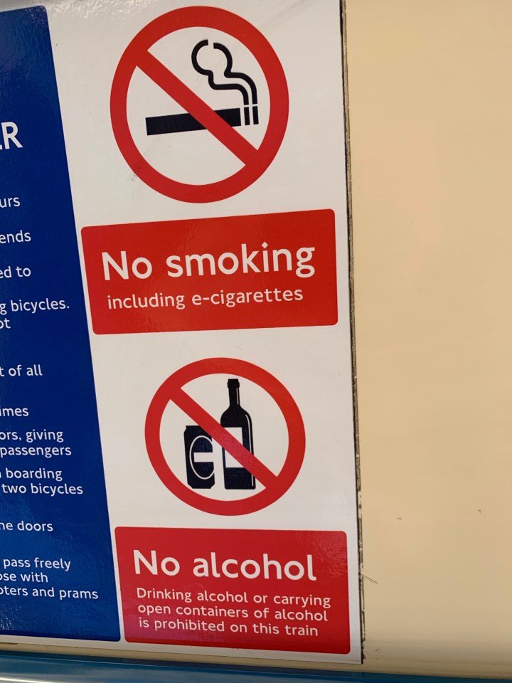 A ban on the consumption of alcohol on TFL buses, trains and trams has been in force for over ten years