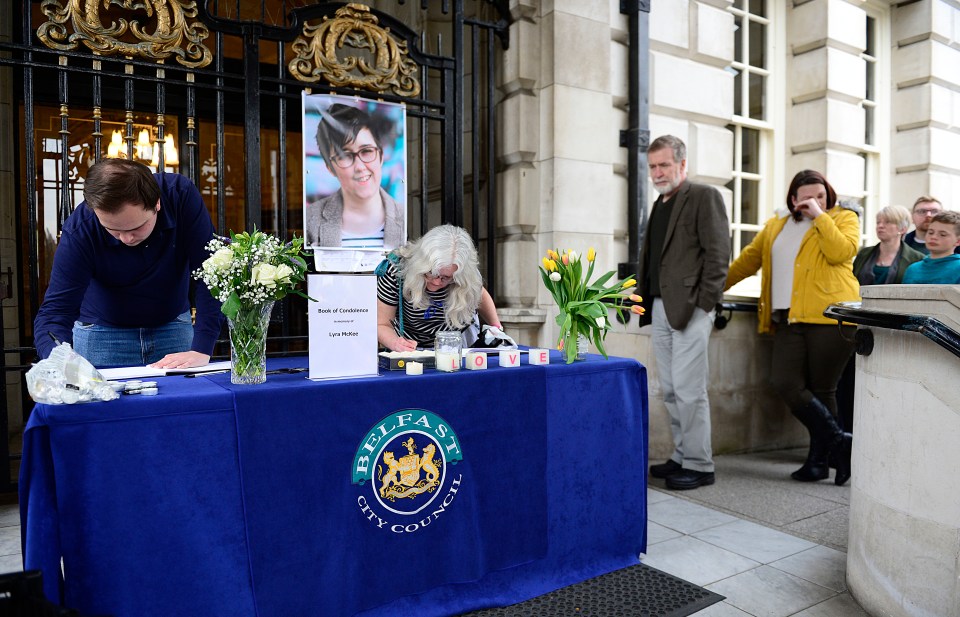  A vigil was held for Lyra today in her hometown of Belfast