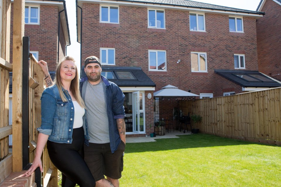  Alex and Matt bought their four-bed home in Birmingham in June last year