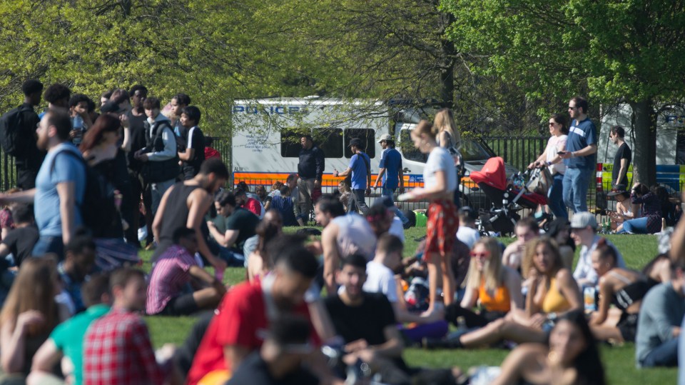 An estimated 30,000 people were thought to have attended the rally