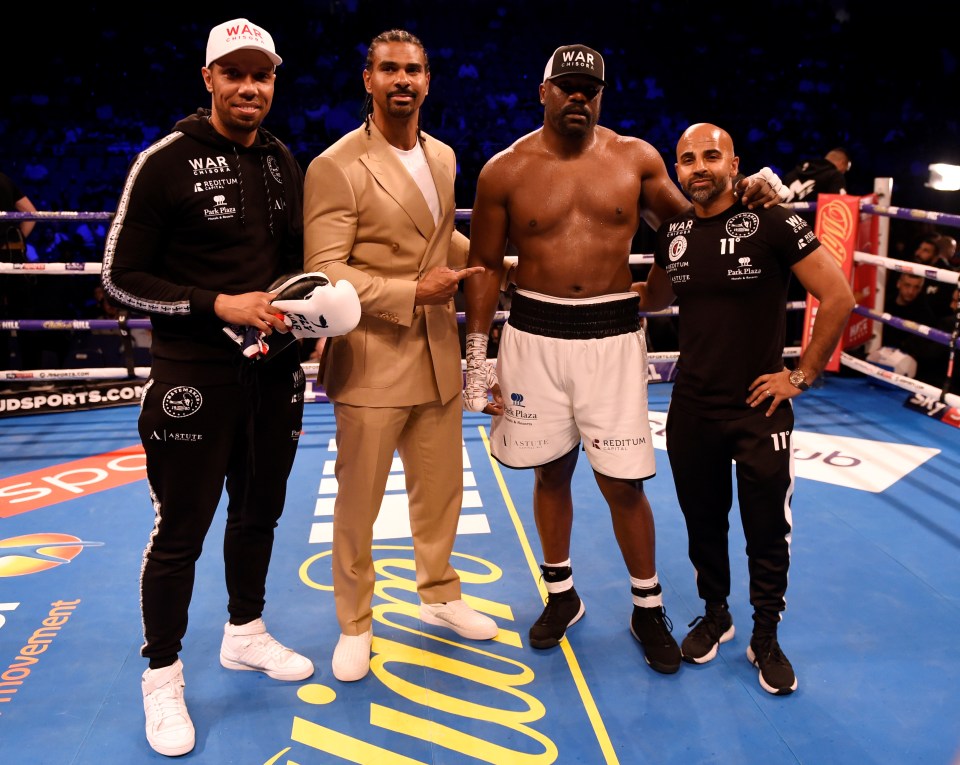 It was the first fight for Chisora under new trainer Dave Coldwell 