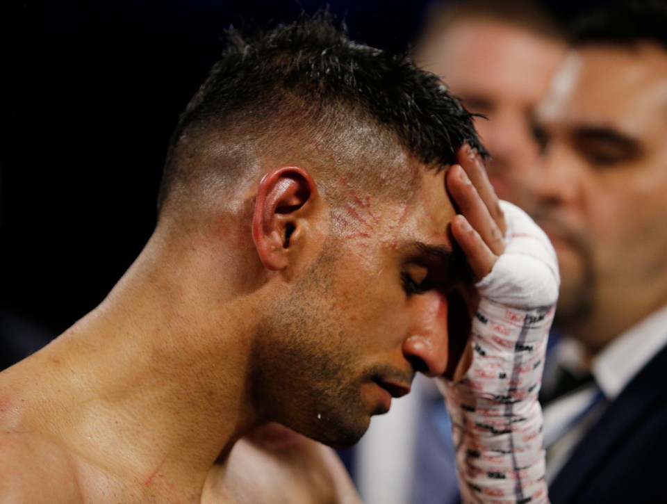  Khan's rival Kell Brook accused the Bolton man of looking for the easy way out