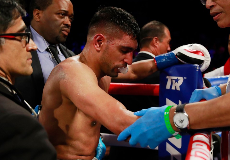  Khan suffers his fifth career defeat and first at welterweight