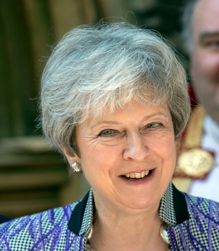  Theresa May angered the Chinese government shortly after entering No10