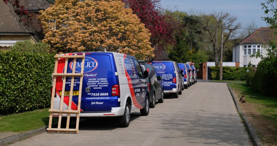  One neighbour said the vans 'lowered the tone of the neighbourhood