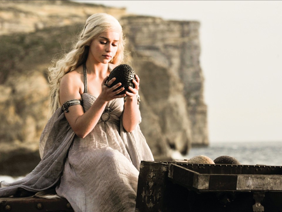  Daenerys was gifted three dragon eggs