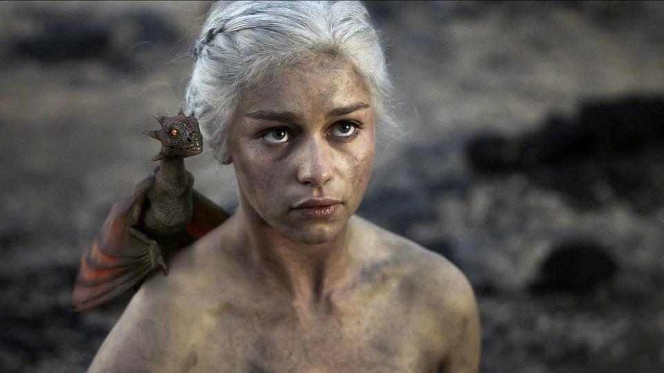  Khaleesi emerged from a fire unburnt and with three baby dragons