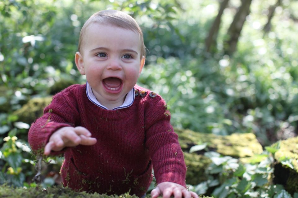  Prince Louis beams at the camera in adorable new snaps