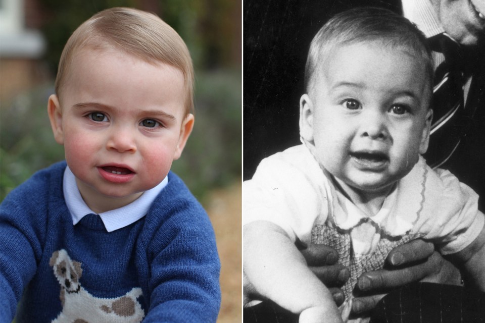  Louis is the spitting image of his dad Prince William