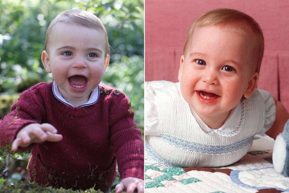  The pictures show his resemblance to a young Prince William