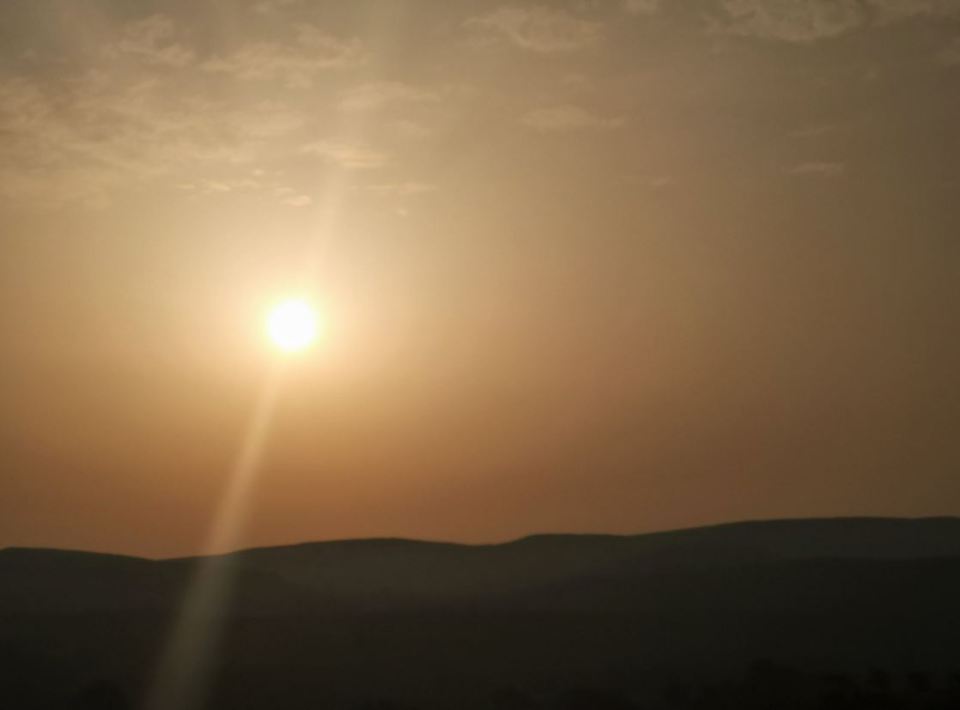 A social media user captured this sunrise in Kirkby Stephen, Cumbria, this morning