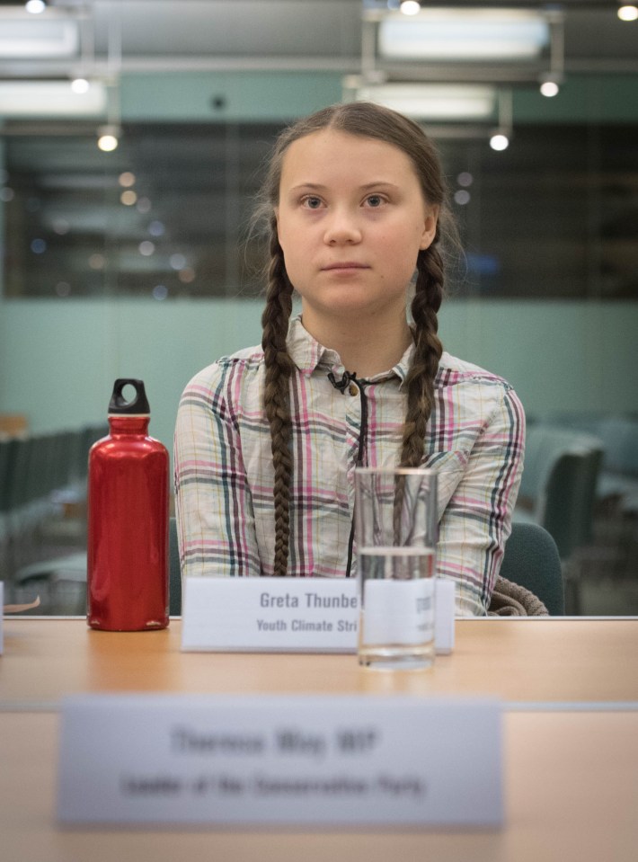  Greta Thunberg has now spoken to political leaders across the world to galvanise the fight against climate change