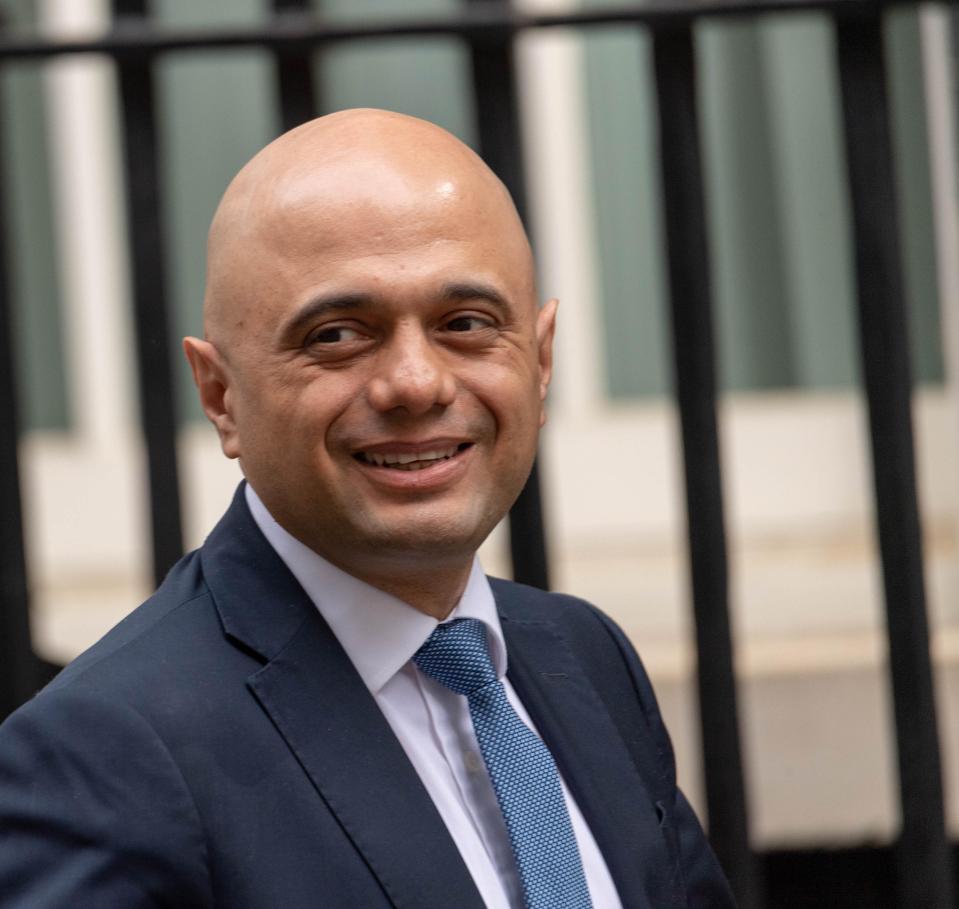  Sajid Javid gave extra money to police just last week