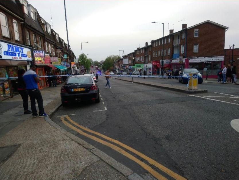  A 28-year-old was found with stab wounds following a fight in Wembley earlier today