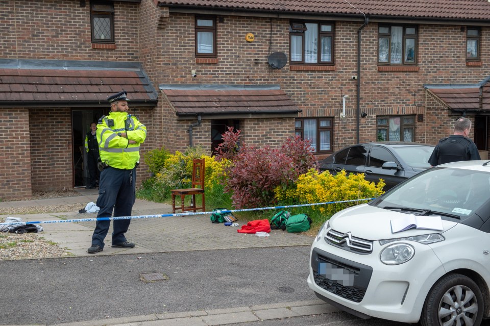  Just after 3pm cops arrived at the scene in West Drayton following reports of a stabbing